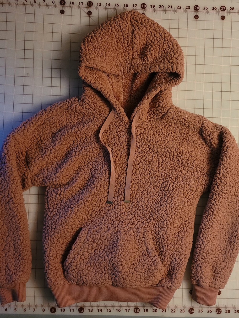 Cisono Los Angeles Women’s Reversible Sherpa Hoodie - Pastel Pink